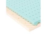 Träumeland Jugendmatratze , Weiß , Textil , rechteckig , 90x200 cm , Fkt, Oeko-Tex® Standard 100 , Bezug abnehmbar/waschbar, für Hausstauballergiker geeignet, optimale Belüftung, atmungsaktiv, schadstoffgeprüft, alternative Größen erhältlich, Wendematratze , Schlafzimmer, Matratzen, Kaltschaummatratzen