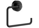 Xxxl Toilettenpapierhalter , Schwarz , Metall , 14x9x4 cm , Badezimmer, Wc Ausstattung, Toilettenpapierhalter