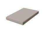 Schlafgut Boxspring-Spannleintuch , Sandfarben , Textil , 90-100x190-220 cm , Grüner Punkt, Textiles Vertrauen - Oeko-Tex®, Hohenstein, AZO-frei, Oeko-Tex® Made IN Green , Rundumgummi, bügelfrei, keine Sondergrößen, weich und anschmiegsam, perfekter Sitz , Heimtextilien, Bettwäsche & Leintücher, Leintücher, Spannleintücher Boxspringbett