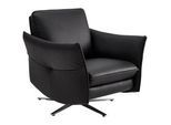 Himolla Komfortklass Sessel , Schwarz , Leder , Echtleder , Longlife-Leder, Rindleder , 80x88x94 cm , Blauer Engel, Goldenes M, Emas , Fußauswahl, Lederauswahl, Stoffauswahl , Wohnzimmer, Sessel, Sonstige Sessel