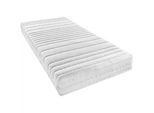 Sleeptex Taschenfederkernmatratze , Weiß , Textil , H2 , rechteckig , 90x200 cm , Grüner Punkt, Lga, Textiles Vertrauen - Oeko-Tex®, Hohenstein, Made in Germany, DIN EN ISO 9001 , Härtegradauswahl, Bezug abnehmbar/waschbar, Ober- und Unterseite versteppt, wendbar, optimale Belüftung, für verstellbare Lattenroste geeignet, atmungsaktiv, schadstoffgeprüft, orthopädische Matratze , Schlafzimmer, Matr