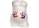Baby Art Gipsabdruck , Weiß , Dekoration, Mal- & Bastelbedarf, Bastelzubehör