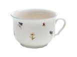 Seltmann Weiden Jumbotasse , Creme, Multicolor , Keramik , Blume , 350 ml , handbemalt , Geschirr, Geschirrsets, Geschirrserien