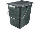 Rotho Komposteimer , Grün , Kunststoff , 7 l , 21x25x26 cm , DIN EN ISO 9001 , Haushalt & Kleinelektro, Reinigung, Mülleimer & Abfallsammler