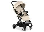 Hauck Buggy , Beige , Textil , 81x51.5x105 cm , Fußstütze abklappbar, Federung, Verdeckung abnehmbar, 5-Punkte-Gurt, Doppelbremse, mit Tragegriff, Einhand-Faltmechanismus, abnehmbarer Schutzbügel , Baby On Tour, Kinderwagen, Buggys