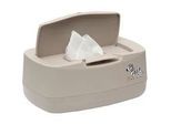 Bebe Jou Feuchttücher-Box , Taupe , Kunststoff , 13x9x21 cm , Made in Eu , Pflegen, Babypflegeprodukte