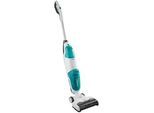 Leifheit Regulus Aqua Powervac , Türkis, Weiß , Kunststoff , 27x115x24 cm , Bodendüse elektrisch betrieben, ergonomischer Handgriff, beutellos, einstellbare Saugstufen, Zyklon-Technologie, 2-in-1-Funktion, leistungsstarker Akku , Haushalt & Kleinelektro, Reinigung, Staubsauger