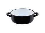 Riess Kasserolle , Schwarz , Metall , 1 l , 6.6 cm , backofengeeignet, kratzfest, rostfrei, hitzebeständig , Kochgeschirr, Töpfe, Kasserollen