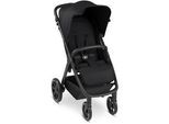 ABC Design Buggy , Schwarz , Textil , 23.5x72x46.5 cm , EN 1888, UV 50+, Reach , Feststellbremse, Fußstütze abklappbar, Federung, kugelgelagerte Räder, Verdeckung abnehmbar, 5-Punkte-Gurt, für Babyschale geeignet, Griff in Lederoptik, mit Tragegriff, Einhand-Faltmechanismus, abnehmbarer Schutzbügel , Baby On Tour, Kinderwagen, Buggys