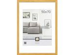 Xxxl Bilderrahmen , Eichefarben , Kunststoff, Glas , rechteckig , 53x73x1.5 cm , Bilder & Rahmen, Bilderrahmen, Bilder - & Fotorahmen