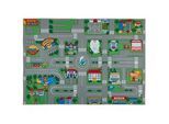Boxxx Spielteppich , Multicolor , Textil , Fahrzeuge , rechteckig , 133x190 cm , Oeko-Tex® Standard 100 , UV-beständig, waschbar , Teppiche Und Böden, Teppiche, Kinderteppiche