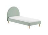 Mid.you Kinder-/Juniorbett , Grün , Holz , Pinie , Uni , 90x200 cm , Lattenrost , Baby & Kindermöbel, Kinder- & Jugendzimmer, Kinderbetten, Kinder- & Jugendbetten