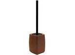 Sadena Wc-Bürstengarnitur , Cognac , Kunststoff , 15.5x40.3x10.3 cm , Bürstenkopf abnehmbar, Bürstenkopf austauschbar , Badezimmer, Wc Ausstattung, Wc-bürsten