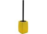 Sadena Wc-Bürstengarnitur , Gelb , Kunststoff , 15.5x40.3x10.3 cm , Bürstenkopf abnehmbar, Bürstenkopf austauschbar , Badezimmer, Wc Ausstattung, Wc-bürsten