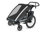 Thule Fahrradanhänger , Dunkelgrau , Metall, Textil , 34.00x73.00x88.00 cm , Freizeit & Co, Sport & Fitness, Fahrradanhänger