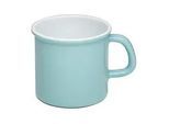 Riess Tasse , Hellgrün , Metall , 0,5 l,500 ml , handgemacht, hitzebeständig , Geschirr, Tassen, Kaffeetassen