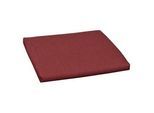 Xxxl Gartenhockerauflage , Rot , Textil , Uni , Füllung: Schaumstoff, Vlies , 50x4x50 cm , Made in Germany , pflegeleicht , Heimtextilien, Wohntextilien, Sitzkissen