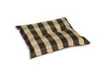 Xxxl Gartenhockerauflage , Grau, Beige , Textil , Karo , Füllung: Schaumstoff, Vlies , 50x9x50 cm , Made in Germany , hochwertige Qualität, Wendekissen , Heimtextilien, Wohntextilien, Sitzkissen