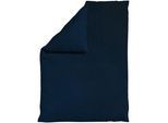 Schlafgut Bettdeckenbezug , Schwarz, Dunkelblau , Textil , Farbverlauf , 135-140x200 cm , Textiles Vertrauen - Oeko-Tex®, AZO-frei, Bsci, Oeko-Tex® Standard 100 , pflegeleicht, atmungsaktiv, bügelleicht, schadstoffgeprüft, weiche und anschmiegsame Oberfläche, dicht gewebtes Garn , Heimtextilien, Bettwäsche & Leintücher, Bettwäsche, Satin-bettwäsche