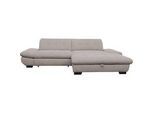 Xora Ecksofa , Hellgrau , Textil , Uni , Ottomane rechts, L-Form , 290x198 cm , Typenauswahl, Bettkasten erhältlich, Fußauswahl, Stoffauswahl, Armteilvarianten, Sitzqualitäten, Bettfunktion erhältlich, Hocker erhältlich , Wohnzimmer, Sofas & Couches, Wohnlandschaften, Ecksofas