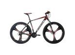 KS Cycling Mountainbike , Rot, Schwarz , Metall , 139x76x21 cm , Freizeit & Co, Sport & Fitness, Fahrräder, Mountainbikes