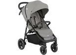 Joie Buggy , Grau , Textil , 58x103x93.6 cm , EN 1888 , abnehmbarer Schutzbügel, Feststellbremse, Fußstütze abklappbar, Federung, 5-Punkte-Gurt, für Babyschale geeignet, Griff in Lederoptik, Transportsicherung, Einhand-Faltmechanismus , Baby On Tour, Kinderwagen, Buggys