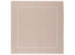 Bio:Vio Badematte , Beige , Textil , Struktur , rechteckig , 50x60 cm , ISO 9001, Textiles Vertrauen - Oeko-Tex®, Bsci, Oeko-Tex® Standard 100, Gots , schadstoffgeprüft , Heimtextilien, Badtextilien, Badematten