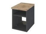 Xora Badezimmerregal , Grau , Holzwerkstoff , 2 Fächer , 30x41x47 cm , Made in Germany , Badezimmer, Badezimmerregale, Badregale