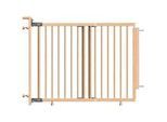 Baby Dan Treppenschutzgitter , Naturfarben , Holz , Buche , massiv , 114x80.5 cm , Fsc, Made in EU, Europäischer Sicherheitsstandard , Verlängerung inklusive , Babysicherheit, Treppenschutzgitter