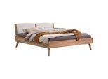 Hasena Bett , Weiß, Eichefarben , Holz , Eiche , massiv , Höhe ca. 22 cm , 140x200 cm , in verschiedenen Holzarten erhältlich, in verschiedenen Größen erhältlich , Schlafzimmer, Komplette Schlafzimmer und Serien, Schlafzimmerserien