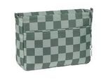 Lässig Wickeltasche , Grün, Olivgrün , Textil , Karo , 12x30x40 cm , Baby on Tour, Kinderwagen, Wickeltaschen & Wickelrucksäcke