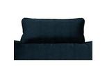 Hom`in Kopfstütze , Dunkelblau , Textil , 57x25x15 cm , Wohnzimmer, Sofas & Couches, Wohnlandschaften