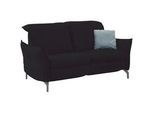 Livetastic 2,5-Sitzer , Schwarz , Textil , 185x89x109 cm , Made in Eu , Hocker erhältlich, Armteil links, Armteil rechts, elektrischer Sitzvorzug , Wohnzimmer, Sofas & Couches, Sofas, Textilsofas