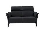 Dieter Knoll 2-Sitzer-Sofa , Anthrazit , Leder , Echtleder , Nappaleder, Longlife-Leder , 178x103x95 cm , erweiterbar, Typenauswahl, Lederauswahl, Stoffauswahl , Wohnzimmer, Sofas & Couches, Sofas, 2-Sitzer Sofas