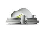 Thomas Kombiservice , Weiß , Keramik , 20-teilig , Uni , 210 ml,210 ml , 30x38.5x33.7 cm , DIN EN ISO 14001, DIN EN ISO 50001, DIN EN ISO 9001 , Geschirr, Geschirrsets, Kombiservice