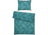 Estella Bettwäsche , Grün , Textil , Graphik , 140x200 cm , Textiles Vertrauen - Oeko-Tex® , Heimtextilien, Bettwäsche & Leintücher, Bettwäsche, Satin-Bettwäsche