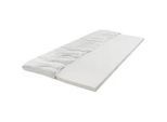 Sleeptex Topper , Weiß , Textil , 100x200 cm , Oeko-Tex® Standard 100 , Bezug abnehmbar/waschbar, für Hausstauballergiker geeignet, optimale Belüftung , Schlafzimmer, Matratzen