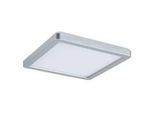 Paulmann Led-Paneel , Chromfarben , Kunststoff , rechteckig , 19x2.8x19 cm , Lampen & Leuchten, Leuchtenserien