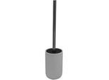 Sadena Wc-Bürstengarnitur , Weiß , Metall , 9.5x41x9.5 cm , Bürstenkopf abnehmbar, Bürstenkopf austauschbar , Badezimmer, WC Ausstattung, WC-Bürsten
