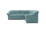 Mid.you Ecksofa , Petrol , Textil , Uni , L-Form , 240x190 cm , Made in EU, FSC Mix , Schlafen auf Sitzhöhe, Rücken echt, Armteil links, Armteil rechts , Wohnzimmer, Sofas & Couches, Wohnlandschaften, Ecksofas