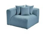 Livetastic Sofaelement , Blau , Textil , 115x70x115 cm , Made in Eu , erweiterbar, Rücken echt, individuell planbar , Wohnzimmer, Sofas & Couches, Sofas, Textilsofas