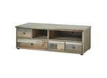 Livetastic Tv-Element , Metall , 2 Fächer , 4 Schubladen , 130x43x52 cm , Wohnzimmer, TV Möbel, Lowboards