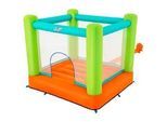 Bestway Trampolin , Multicolor , Metall, Kunststoff , quadratisch , 175x170x194 cm , RoHS, EN 71 , Freizeit & Co, Gartenspielzeug, Hüpfburgen & Trampoline