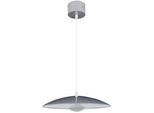 Näve Led-Hängeleuchte , Silberfarben , Metall , 125 cm , Lampen & Leuchten, Innenbeleuchtung, Hängeleuchten, Pendelleuchten