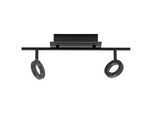 Paul Neuhaus Badezimmer-Deckenleuchte , Anthrazit , Metall, Kunststoff , 18x19x50.5 cm , Lampen & Leuchten, LED Beleuchtung, LED-Deckenleuchten