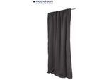 Xxxl Lärmschutzvorhang , Grau , Metall, Textil , Uni , 145x260 cm , Made in EU, Oeko-Tex® Standard 100 , beliebig kürzbar, Lärmschutz, Wärmeschutz, Leinenoptik , Heimtextilien, Vorhänge, Fertigvorhänge, Sonstige Fertigvorhänge