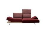 Koinor Ecksofa , Rot , Holz, Textil , Wildeiche , furniert , Ottomane rechts, L-Form , 240x132 cm , Goldenes M, Made in Germany, Dgm , Typenauswahl, Fußauswahl, Lederauswahl, Stoffauswahl, seitenverkehrt erhältlich, Hocker erhältlich , Wohnzimmer, Sofas & Couches, Wohnlandschaften, Ecksofas