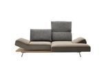 Koinor Ecksofa , Beige , Holz, Textil , Wildeiche , furniert , Ottomane rechts, L-Form , 240x132 cm , Goldenes M, Made in Germany, Dgm , Typenauswahl, Fußauswahl, Lederauswahl, Stoffauswahl, seitenverkehrt erhältlich, Hocker erhältlich , Wohnzimmer, Sofas & Couches, Wohnlandschaften, Ecksofas