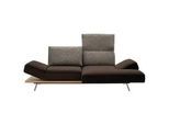 Koinor Ecksofa , Braun , Holz, Textil , Wildeiche , furniert , Ottomane rechts, L-Form , 240x132 cm , Goldenes M, Made in Germany, Dgm , Typenauswahl, Fußauswahl, Lederauswahl, Stoffauswahl, seitenverkehrt erhältlich, Hocker erhältlich , Wohnzimmer, Sofas & Couches, Wohnlandschaften, Ecksofas