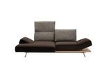 Koinor Ecksofa , Braun , Holz, Textil , Wildeiche , furniert , Ottomane links, L-Form , 240x132 cm , Goldenes M, Made in Germany, Dgm , Typenauswahl, Fußauswahl, Lederauswahl, Stoffauswahl, seitenverkehrt erhältlich, Hocker erhältlich , Wohnzimmer, Sofas & Couches, Wohnlandschaften, Ecksofas